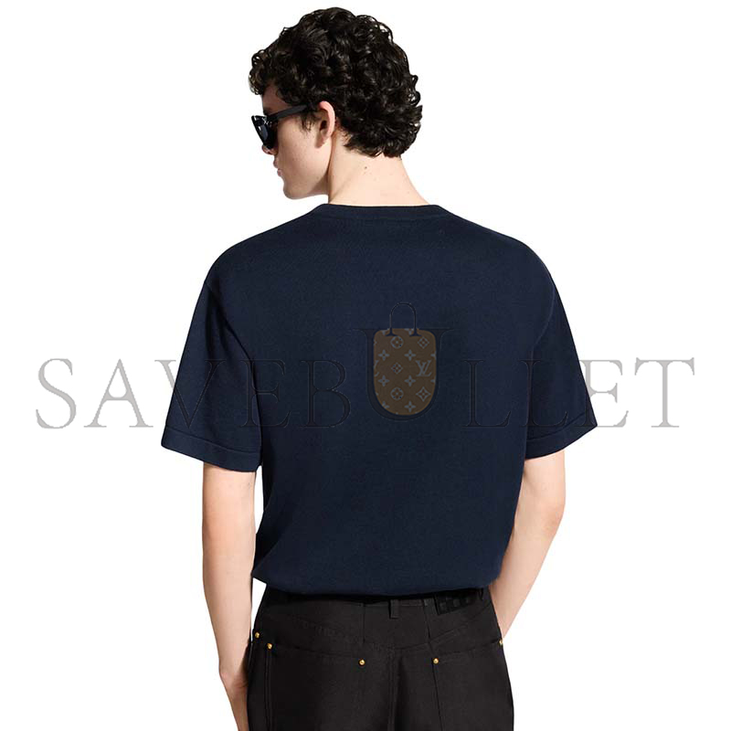 l0vis Vvtt0n short-sleeved crewneck with signature 1ak70w
